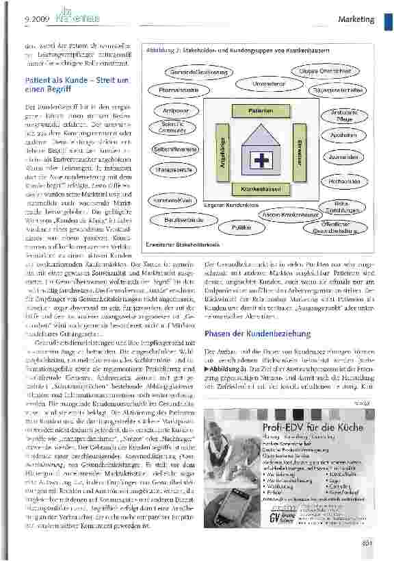 Vorschauseite 3: Relationship Marketing im Krankenhaus Strategische und operative Ansätze für das Management der Kundenbeziehungen