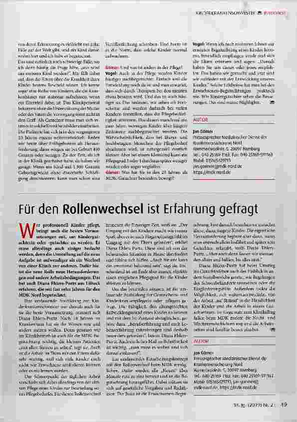 Vorschauseite 2: Wir Kindergutachter sehen die Besserungen