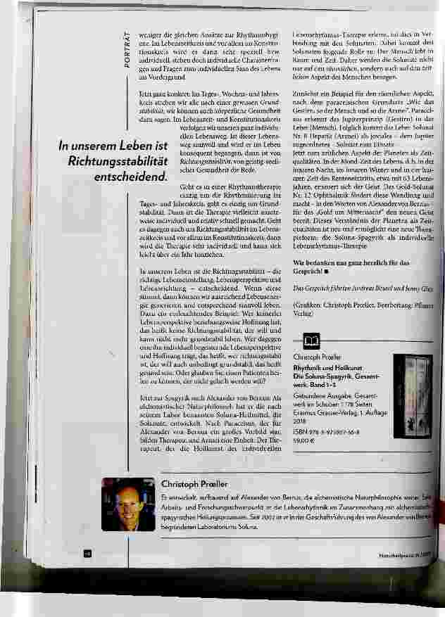 Vorschauseite 5: Rhythmik und Heilkunst