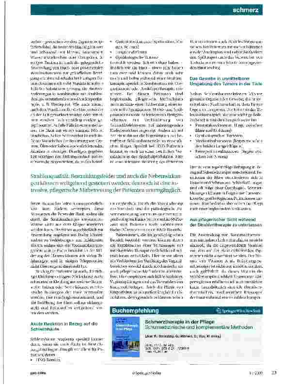 Vorschauseite 2: Linderung der akuten Beschwerdesymptomatik