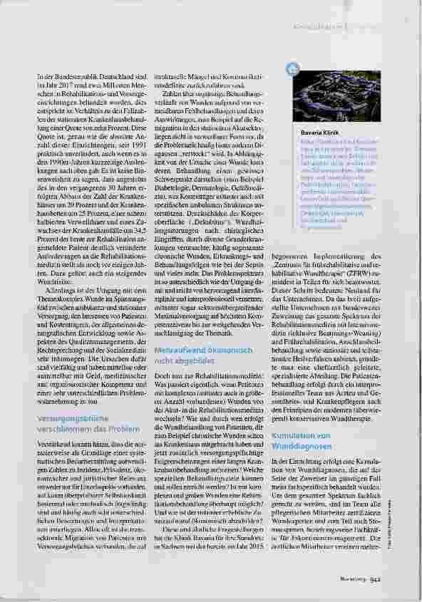 Vorschauseite 2: Wundmanagement Reha mit Wundexperten
