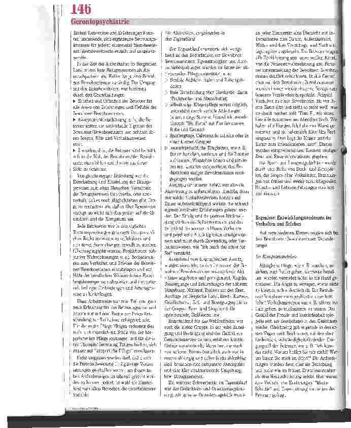 Vorschauseite 2: Betreuungskonzepte: Sinnvolle Gestaltung des Lebens Urlaubsmaßnahme m. verwirrten/psychisch beeinträchtigten Heimbewohnern