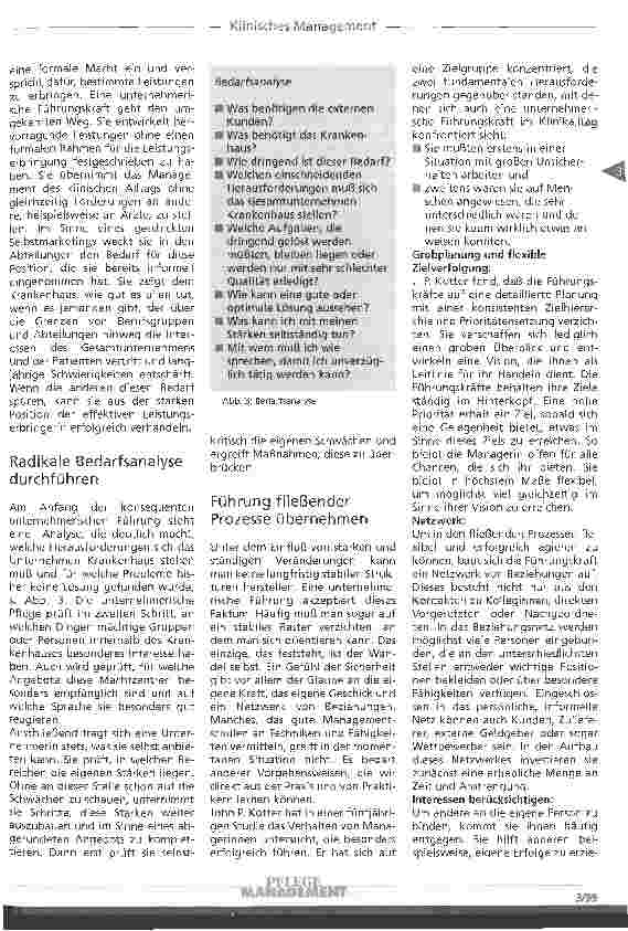 Vorschauseite 4: Klinisches Management