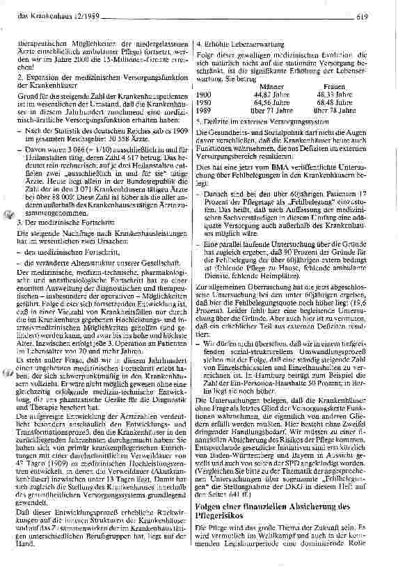 Vorschauseite 5: Investitionsförderung der Krankenhäuser - Anspruch und Wirklichkeit -