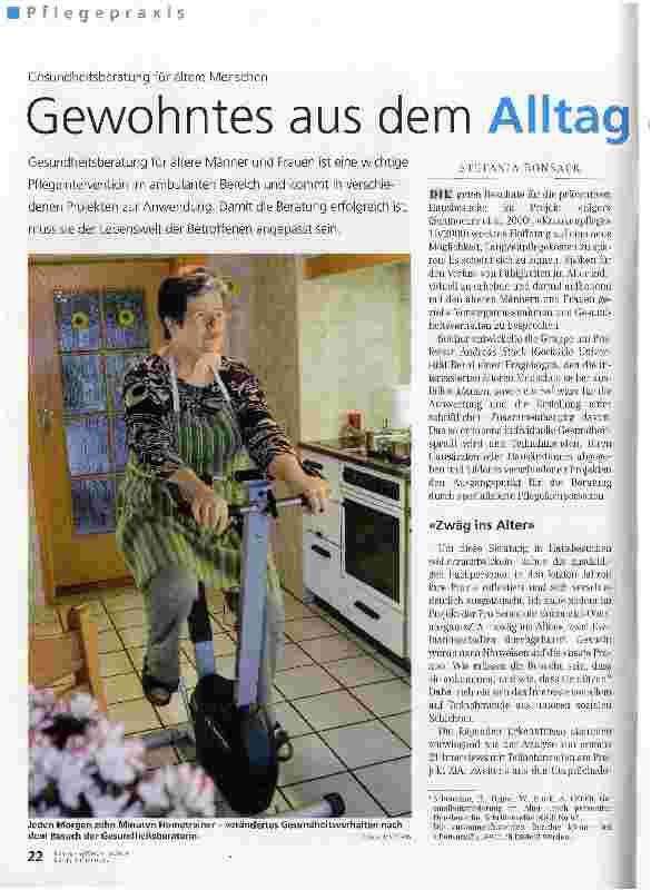 Vorschauseite 1: Gewohntes aus dem Alltag aktivieren