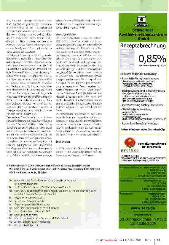 Vorschauseite 4: Möglichkeiten der Angehörigenarbeit bei Aphasie