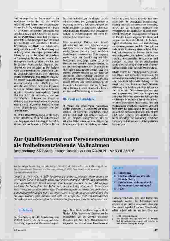Vorschauseite 3: ERBS Zehn Jahre ehrenamtliche rechtliche Betreuungen durch Studierende Ein Projekt an der Frankfurt University of Applied Sciences zur Qualitätssteigerung und Professionalisierung…