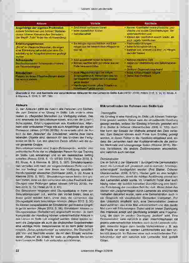 Vorschauseite 3: Skills Lab-Methode