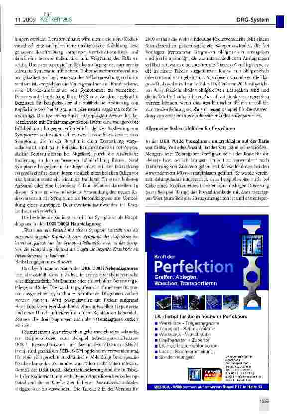 Vorschauseite 3: Deutsche Kodierrichtlinien Version 2010