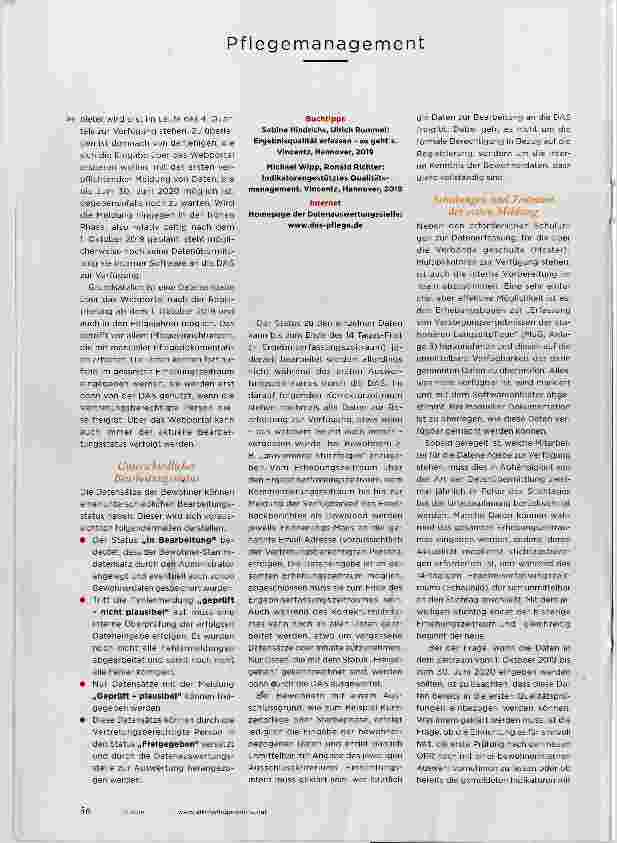 Vorschauseite 3: Datenerfassung:WAS JETZT zu TUN IST