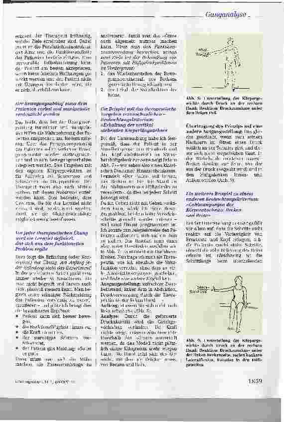 Vorschauseite 5: Ganganalyse bei Hüftgelenkproblemenund therapeutische Übungen zur Behandlungvon Patienten mit Hüftgelenkproblemen