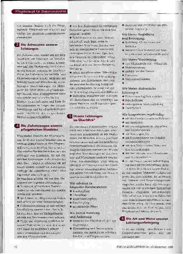 Vorschauseite 3: Diakonie: Übermacht der Ökonomie unerträglich