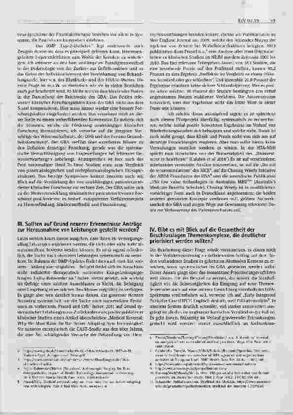 Vorschauseite 2: Beobachtungspflichten des G-BA