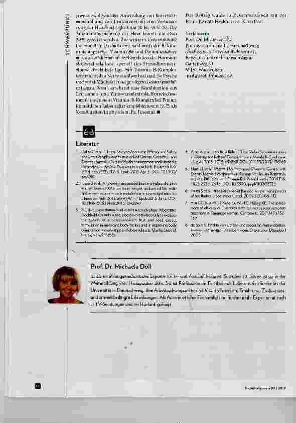 Vorschauseite 4: Frauen in Balance - Haut, Hormone und Gewicht