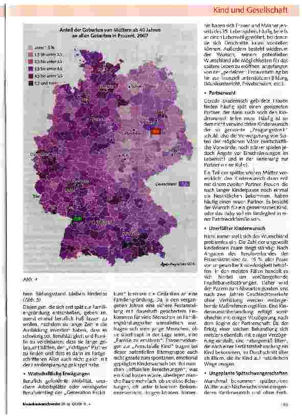 Vorschauseite 3: Spätberufene Mütter