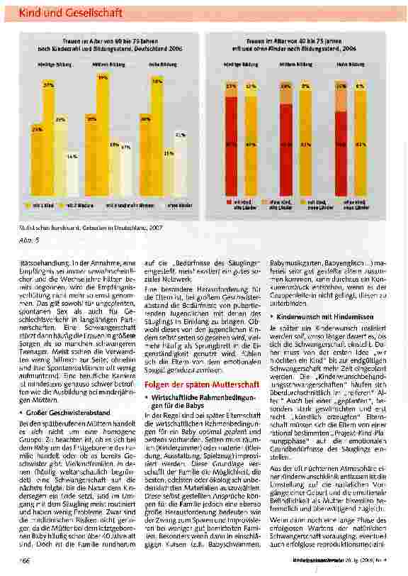 Vorschauseite 4: Spätberufene Mütter