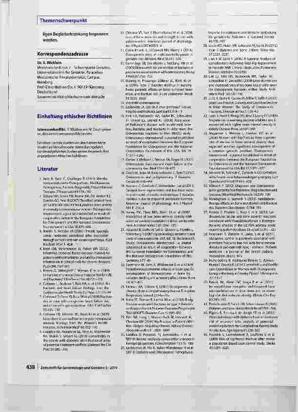 Vorschauseite 6: Osteoporose und Multimorbidität