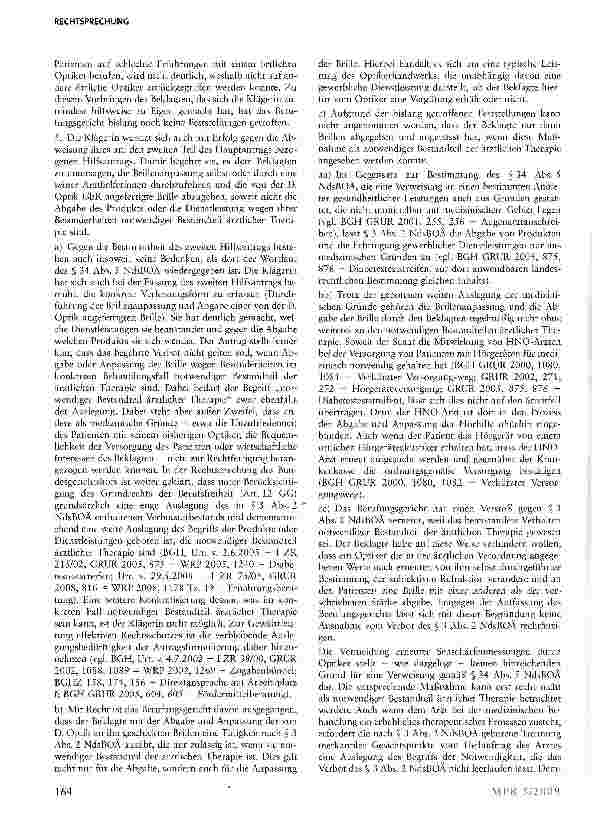 Vorschauseite 4: Zusammenarbeit zwischen Augenarzt und Optiker