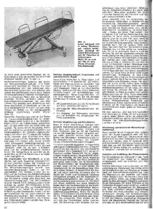 Vorschauseite 3: Ausbildung und Aufgaben der Schwester auf Intensivpflege-Abteilungen 38. Folge: Organisation der Intensivbehandlung im modernen Krankenhaus