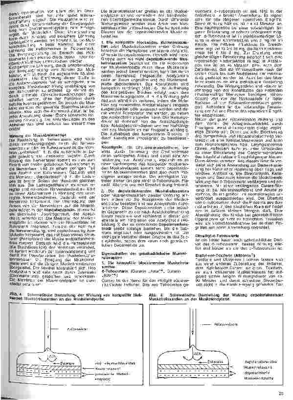 Vorschauseite 6: Einführung in die Anästhesie 3. Folge: Pharmakologie der Narkosemittel u. Narkosehilfsmittel 2.Teil