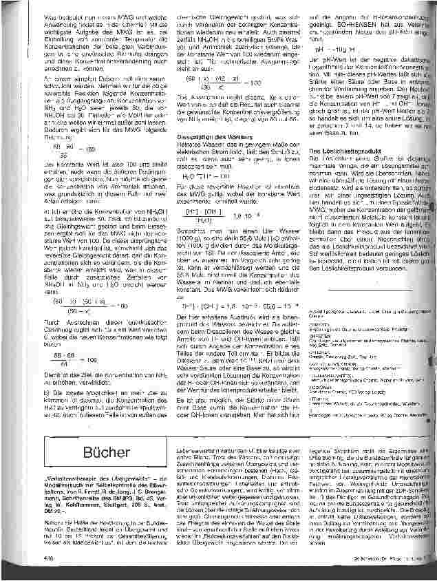 Vorschauseite 4: Grundlagen der Chemie 8. Folge: Anorganische Chemie (VI)