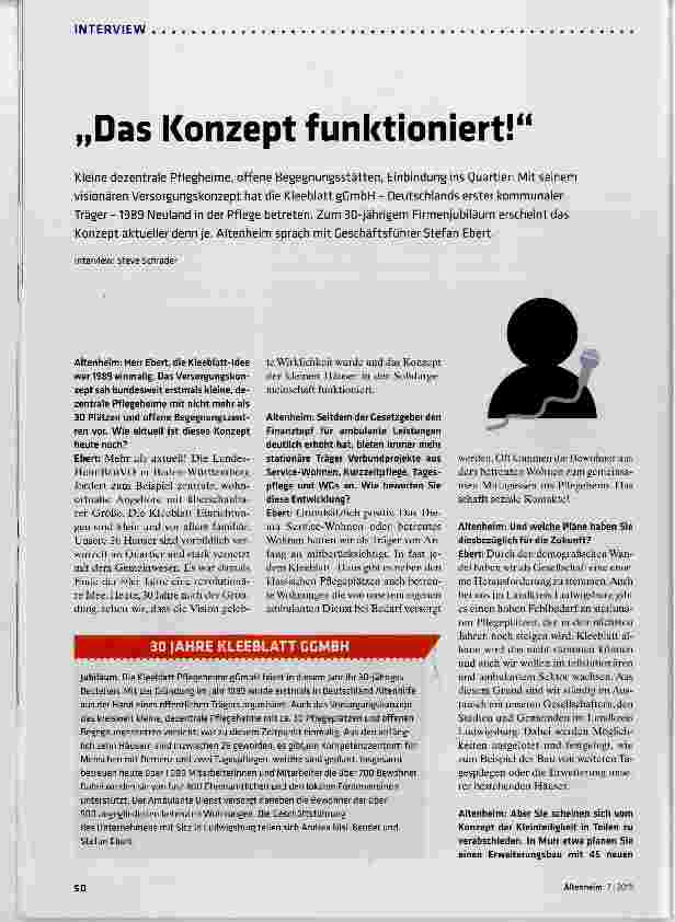 Vorschauseite 1: Das Konzept funktioniert!
