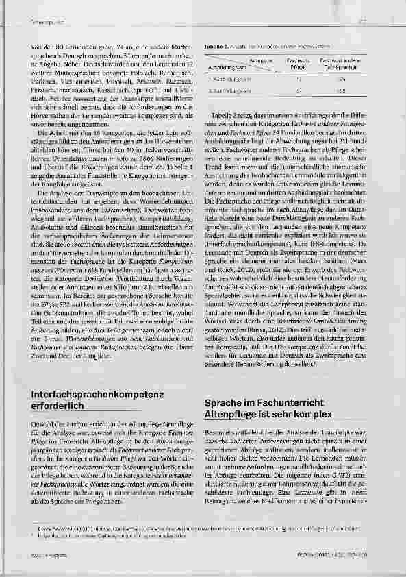 Vorschauseite 3: Diagnostik von Lernhindernissen auf der Sprachebene