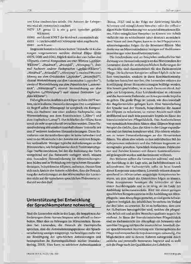 Vorschauseite 4: Diagnostik von Lernhindernissen auf der Sprachebene