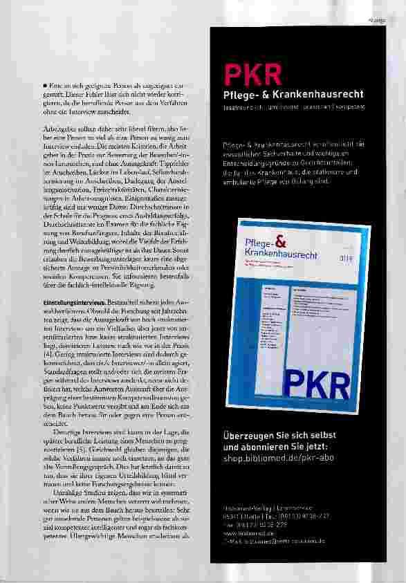 Vorschauseite 4: PASSGENAUES PERSONAL FINDEN