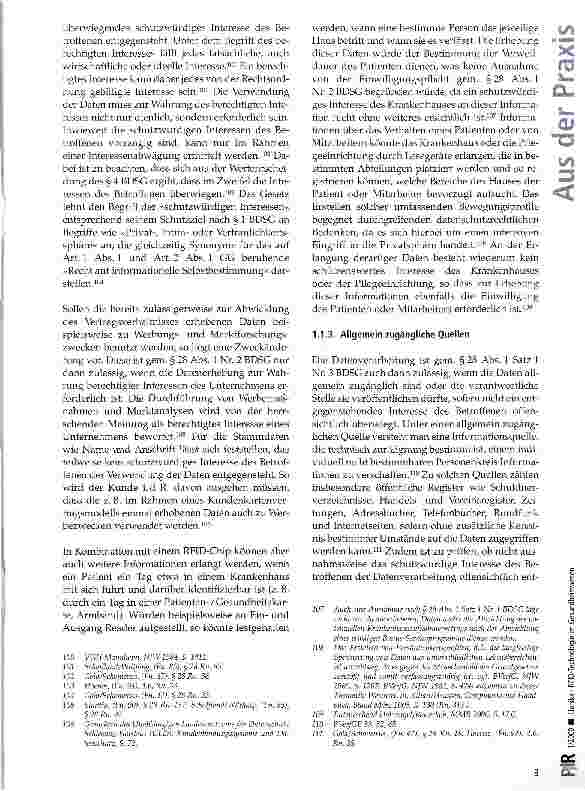 Vorschauseite 2: RFID-Technologie im Gesundheitswesen ~ Anwendungsfelder, rechtliche Vorgaben, Rechtspolitik, zukünftige Potentiale (2. Teil)