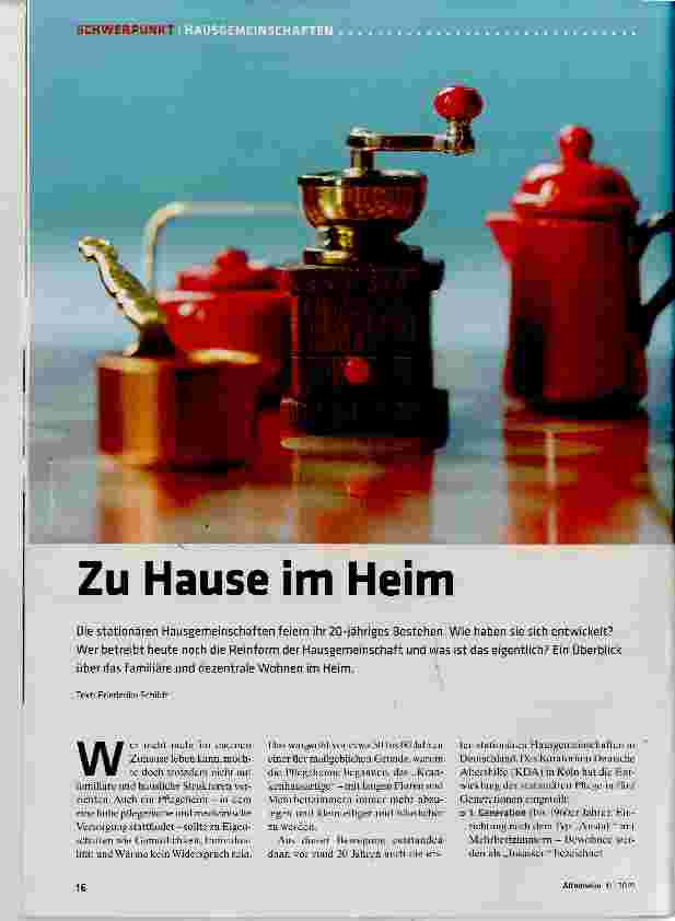 Vorschauseite 1: Zu Hause im Heim