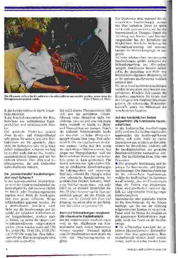 Vorschauseite 2: Diabetes mellitus Teil 2: Wie das Selbstmanagement von Insulinpflichtigen Diabetikern unterstützt werden kann