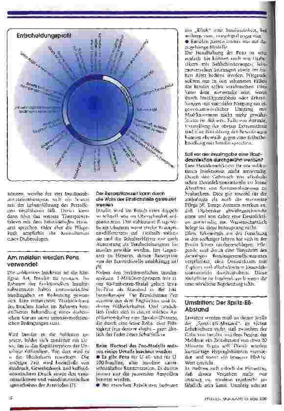Vorschauseite 4: Diabetes mellitus Teil 2: Wie das Selbstmanagement von Insulinpflichtigen Diabetikern unterstützt werden kann