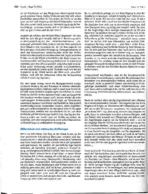 Vorschauseite 2: Auffangen - aber loslassen Der Spagat der Angehörigen