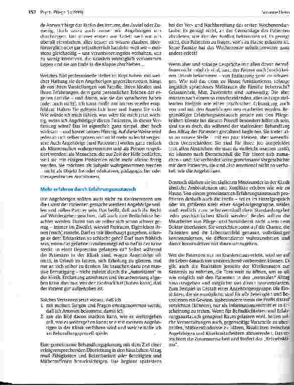 Vorschauseite 4: Auffangen - aber loslassen Der Spagat der Angehörigen