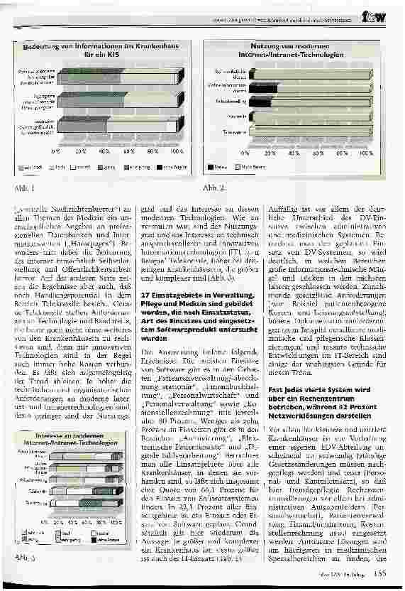 Vorschauseite 2: EDV Entwicklungsstand von Krankenhaus Informationssystemen Ergebnisse einer empirischen Studie