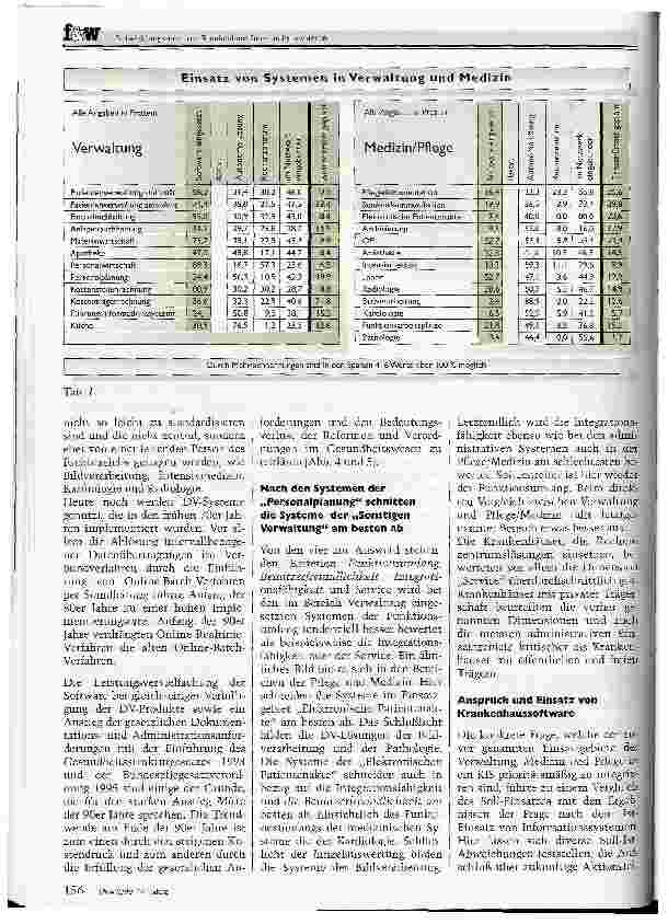 Vorschauseite 3: EDV Entwicklungsstand von Krankenhaus Informationssystemen Ergebnisse einer empirischen Studie