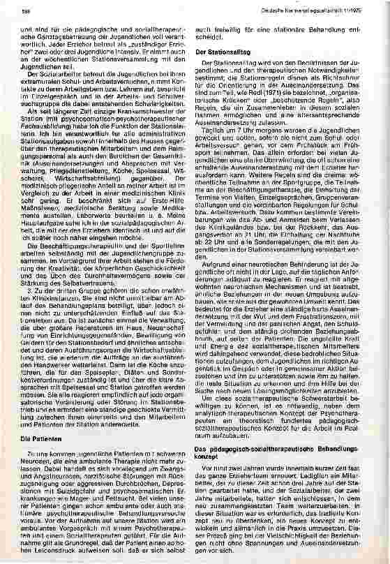 Vorschauseite 2: Die psychosomatisch tätige Schwester als Mitglied eines Behandlungsteams