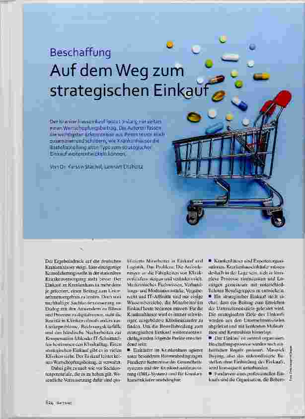 Vorschauseite 1: Auf dem Weg zum strategischen Einkauf