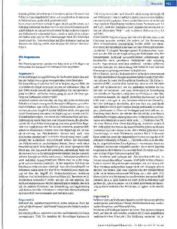Vorschauseite 2: Integral Palliative Care - Ein Widerspruch in sich?
