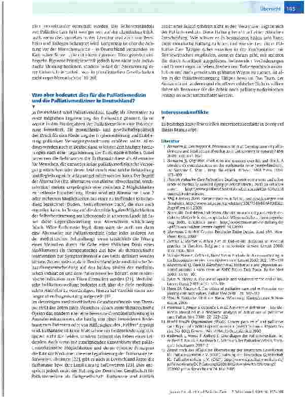 Vorschauseite 4: Integral Palliative Care - Ein Widerspruch in sich?
