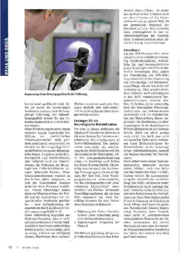 Vorschauseite 3: Neurologische Frührehabilitation Phase B