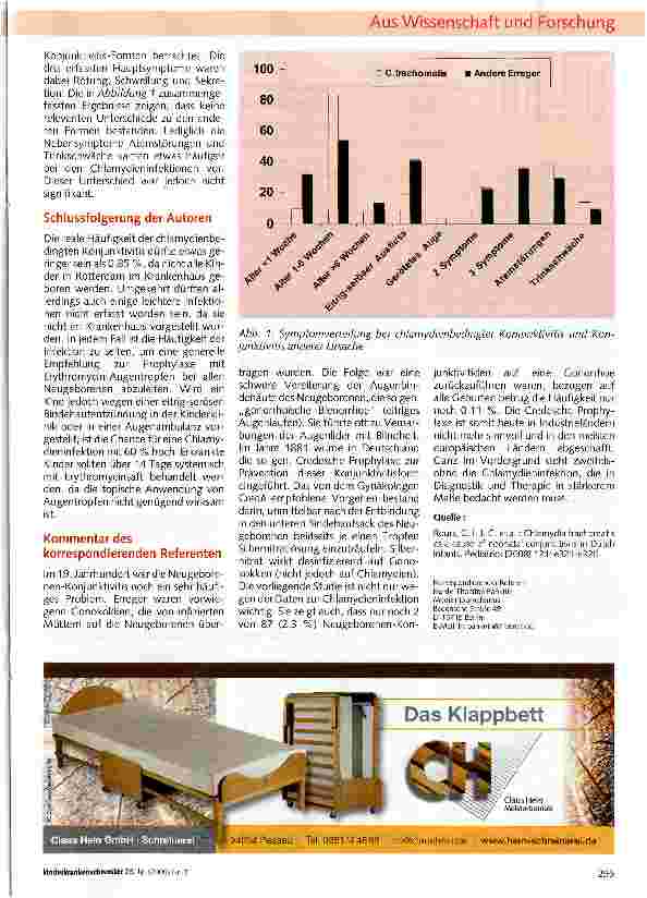 Vorschauseite 2: Wie häufig sind Chlamydien Verursacher der Neugeborenen-Konjunktivitis?