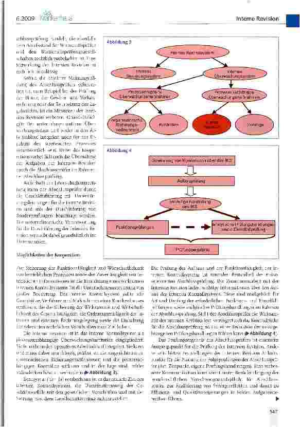 Vorschauseite 3: Interne Revision und Jahresabschluss prüfung - Möglichkeiten und Grenzen der Zusammenarbeit