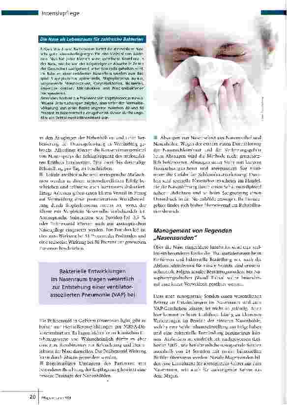 Vorschauseite 3: Wie viel Pflege braucht die Nase?