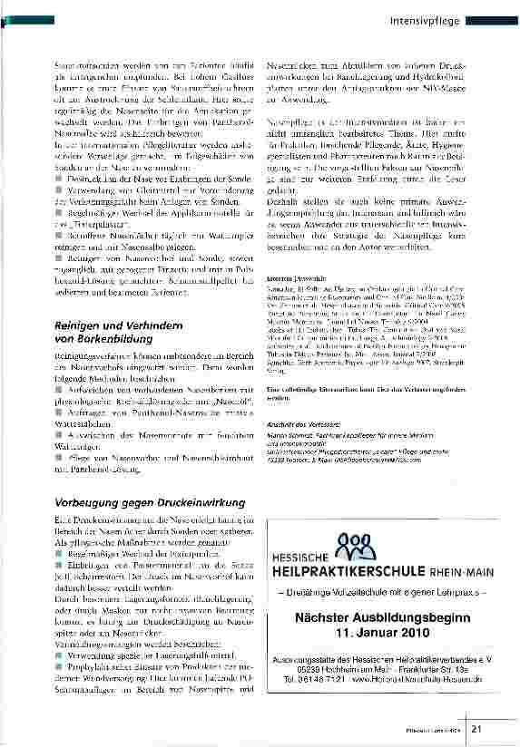 Vorschauseite 4: Wie viel Pflege braucht die Nase?