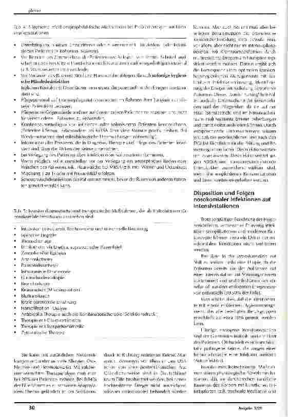 Vorschauseite 4: Nosokomiale Infektionen auf operativen Intensivstationen Ursachen, Diagnostik, Therapie und allgemeine krankenhaushygienische Prävention