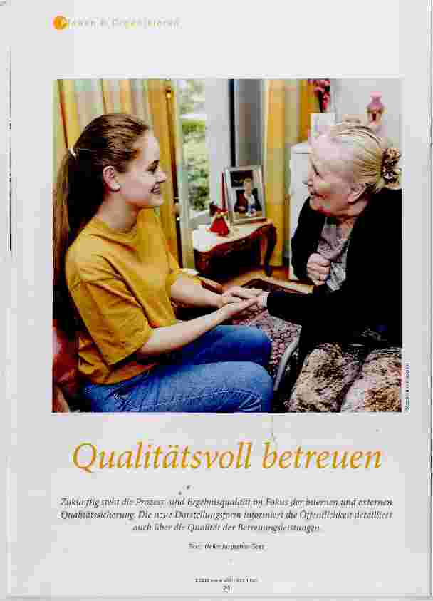 Vorschauseite 1: Qualitätsvoll betreuen