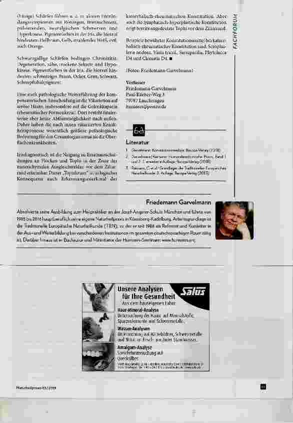 Vorschauseite 5: Das Feuchtigkeitsprinzip in der Augendiagnose