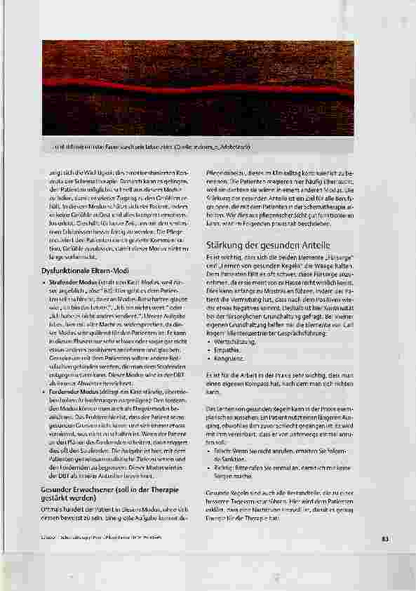 Vorschauseite 3: Schematherapie